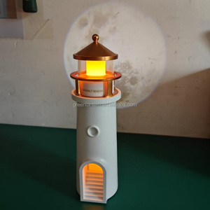 Lámpara de faro Lámpara de proyección de Luna Luces de noche <span class=keywords><strong>LED</strong></span> con proyector de Luna Lámpara de Casa de luz de <span class=keywords><strong>control</strong></span> remoto recargable por USB - Product Image 1