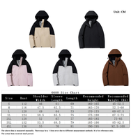 Veste de randonnée d'hiver à manches longues pour hommes, équipement de plein air personnalisé avec support imperméable, fermeture à glissière coupe-vent en graphène
