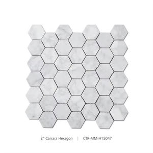 Centurymosaic toptan Carrara mermer mozaik çini mutfak ve banyo için - Product Image 4