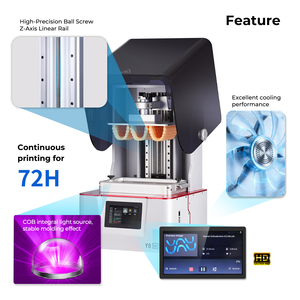 Impresora 3D LCD Automática YIDIMU 8K de Aleación de Aluminio, Tipo Escritorio, Alta Precisión, USB/Wifi, 1 Año de Garantía, Fácil de Usar, Nueva Resina Dental - Product Image 4