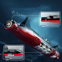 SEMBO Jiaolong Assaut Sous-Marin Blocs de Construction Sous-Marin Militaire Ornements Assemblage Jouets Pour Enfants Cool Cadeau D'anniversaire