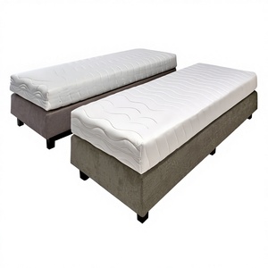 Cadre de lit en bois robuste de qualité industrielle pour dortoirs du personnel et appartements étudiants – Solution complète de chambre à coucher de qualité professionnelle - Product Image 1