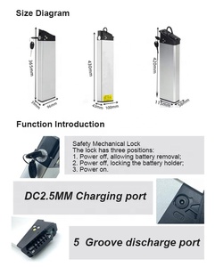 Xe đạp điện bỏ túi gấp gọn EBik 36v 48v 8ah 10ah 20ah Pin Lithium Lion cho việc di chuyển thuận tiện - Product Image 3