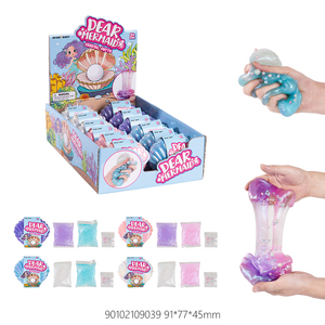 Suministros del Fabricante: Masilla de Arcilla No Tóxica con Cristales, Purpurina y Perlas de Sirena, Accesorios de Juguete para Niños a Partir de 3 Años - Product Image 6