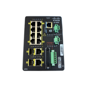 IE-2000-8TC-G-E Neuf d'origine 8 ports cuivre 8FE 2GE Combo (Lan Base)-1588. Commutateur Ethernet industriel, garantie 1 an, prise en charge du VLAN - Product Image 3