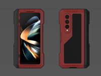 Support pliable 360 professionnel Anti-chute anti-poussière étui de téléphone en métal pour Samsung Galaxy Z Fold 7 6 5 4