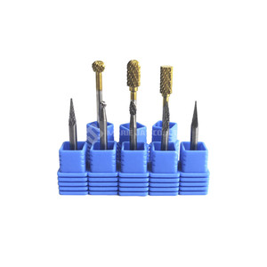 Juego de brocas eléctricas de carburo de tungsteno de doble corte de 3 mm, recubiertas, pulidas, resistentes al desgaste, marca OEM <span class=keywords><strong>MJM</strong></span>, 2.1 pulgadas de largo, 1/8 pulgadas de ancho - Product Image 2