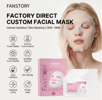 Masque facial hydratant et nourrissant en profondeur, anti-âge, raffermissant la peau, au collagène biologique et aux pépins de raisin, avec logo personnalisé, vente en gros