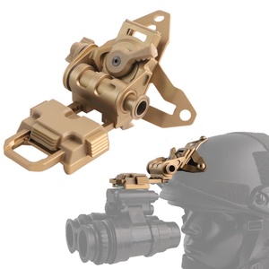 Support de fixation pour casque tactique, pliable, modulaire, support NVG G pour casques tactiques, ajustement universel, couleur sable - Product Image 5