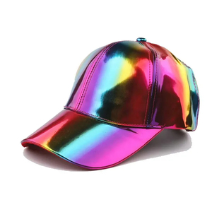 Usine en gros Six panneaux Laser rue scène éblouissante mode casquette de Baseball nouvelle tendance Version légère personnalisé sportif étanche - Product Image 1
