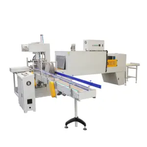 New listed auto shrink wrapping machine can shrink wrap machine for carbonated drinks cans