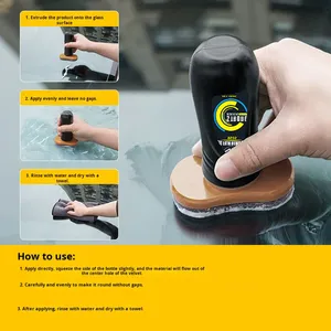 Potente Limpiador de Película de Aceite para Lavado de Autos, Eliminación de Manchas de Descontaminación, Efecto 2X, Revestimiento Impermeable y Antivaho para Parabrisas - Product Image 4