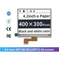 4.2 pouces Epaper Module E-Paper E Ink écran d'affichage Spi Support pour Arduinos Epaper affichage pour supermarché étiquette de prix électronique