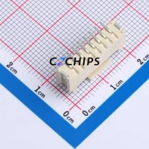 BX-HY2.0-8PLT Wire-to-Board Pin Header SMD,P=2mm Connector 1x8P 2mm Vertical Mount HY - Product Image 2