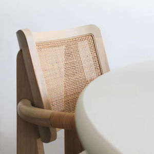 Offre Spéciale <span class=keywords><strong>chaise</strong></span> <span class=keywords><strong>de</strong></span> salle à manger <span class=keywords><strong>de</strong></span> style scandinave en <span class=keywords><strong>feutre</strong></span> <span class=keywords><strong>de</strong></span> laine moderne avec dos tufté Design créatif portable pour meubles <span class=keywords><strong>de</strong></span> bureau à domicile - Product Image 5