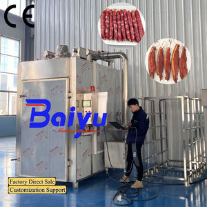 Máquina profesional para hacer salchichas con aprobación CE Baiyu, <span class=keywords><strong>picadora</strong></span> de carne, máquina <span class=keywords><strong>picadora</strong></span> de carne para carnicería y fábrica de procesamiento de alimentos - Product Image 2