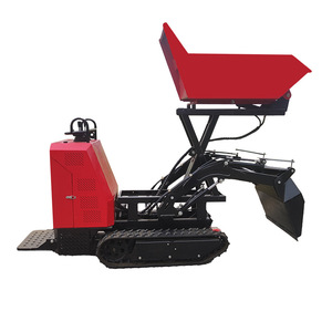 Chargeur hydraulique à benne basculante Bailitong/Runtong, moteur en option, pelle auto-déchargeante inclinable - Product Image 5