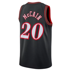 Nouveaux maillots de basket-ball de l'édition City 2026 de Jared <span class=keywords><strong>McCain</strong></span>, de haute qualité, brodés, avec des détails cousus - Product Image 4