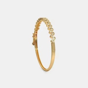 Bracelet de tennis en diamant de laboratoire 18K Gold Moissanite Elegant Bangles for Women - Product Image 2