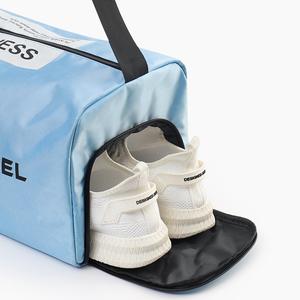 Sac fourre-tout à bandoulière <span class=keywords><strong>pour</strong></span> <span class=keywords><strong>femme</strong></span>, rangement séparé <span class=keywords><strong>pour</strong></span> yoga et entraînement, sacoche promotionnelle bon marché avec poche <span class=keywords><strong>pour</strong></span> <span class=keywords><strong>chaussures</strong></span> - Product Image 6