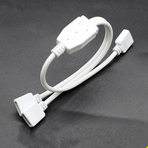 <span class=keywords><strong>12V</strong></span> 24V 5050 RGB <span class=keywords><strong>Led</strong></span> Strip Light 4ขาเชื่อมต่อชายหญิง<span class=keywords><strong>สาย</strong></span>เคเบิลขยาย<span class=keywords><strong>สาย</strong></span>สาขา - Product Image 4