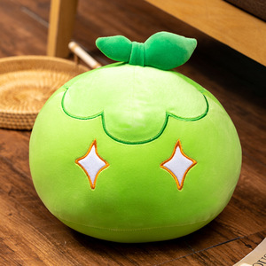 Neuankömmling Anime <span class=keywords><strong>Genshin</strong></span> Impact Schleim Plüsch Kissen weichen Cartoon Schleim gefüllt Plüsch Wurf kissen für Geburtstag Weihnachts geschenk - Product Image 4