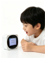 ShiYan Imprimante portable interactive à écran tactile avec IA, batterie rechargeable, jouet éducatif pour l'apprentissage des enfants