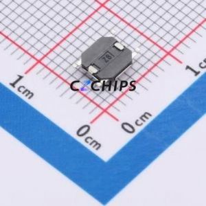 ZX-QC44-1.6TT Tactile Switch SMD-4P,5.2x5.2mm Switch Single Pole Single Throw Round Button Vertical Mount 4mm - Product Image 2