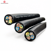 Kabel Fleksibel Berlapis Karet Tugas Berat YC 450/750V Konduktor Tembaga Kabel Daya Multi Inti