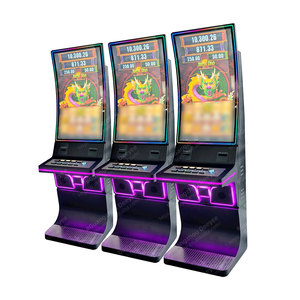 Armadietto per giochi di abilità personalizzato da 43 "C con Monitor curvo e macchina da gioco con stampante e accettore di fatture - Product Image 1