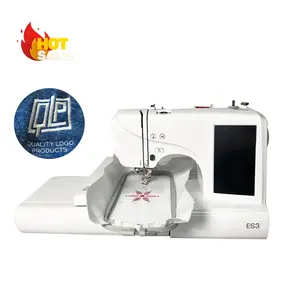 Giá Rẻ Giá Nhà 3D Quần Áo Thêu Máy Chủ Đề Quilting Và Thêu Máy Thương Mại May Và Thêu Máy