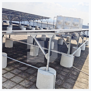 Hot Bán Năng Lượng Mặt Trời Gắn Hệ Thống Mái Gắn Hệ Thống Với Tấm Pin Mặt Trời Cho Mái Phẳng Trực Tiếp Mái Khung - Product Image 3