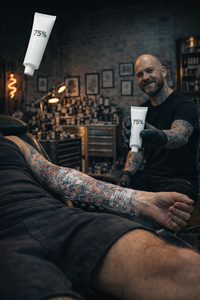 Crème anesthésiante pour tatouage sans douleur à 75 %, gel hydratant 6-8 heures pour les tatouages des sourcils et du corps - Product Image 2