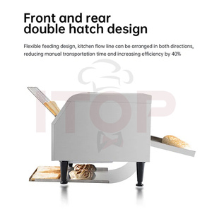 <span class=keywords><strong>Tostadora</strong></span> Industrial de Banda Transportadora para 350 Rebanadas/Hora o Panecillos, Bagels y Alimentos Horneados - Product Image 6