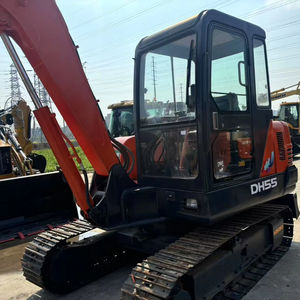 Mini-excavatrice Doosan Dh55 d'occasion, vente chaude, système hydraulique de bonne qualité, rotation de la queue nulle, prêt à travailler, moteur, engrenage - Product Image 4