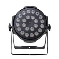 Équipement d'éclairage de scène en gros pour DJ, discothèque, mariage, fête, avec contrôle DMX/télécommande, 24 projecteurs LED PAR RGB