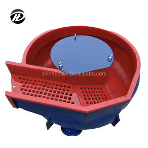 Mesin Pemoles Logam Bertenaga Motor dari Baja Tahan Karat, Peralatan Vibrator Berbentuk Mangkuk untuk Finishing, Daya 3.7KW/5KW, Kapasitas 300L Tinggi - Product Image 5