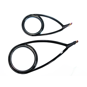 Weihai SS304 Marco de óxido de titanio anillo de inserción de cerámica al aire libre mar carpa caña de pescar guías anillo <span class=keywords><strong>kit</strong></span> #8 #10 guía de envío rápido - Product Image 4