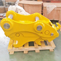 Attache rapide S50 Pin Grabber pour mini-excavatrice 10T, remplacement d'adaptateur d'attache SANY CAT JCB Komatsu Volvo, directement de l'usine
