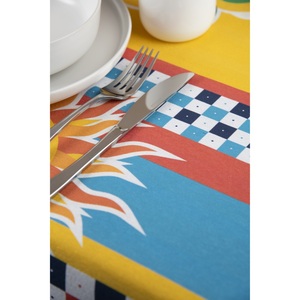 Nappe Excelsa Sicilian Rhapsody en coton 140x240 cm multicolore - Product Image 4