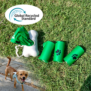 GRS Certified Dog Poop <strong>Bags</strong> Eco-Friendly Durable Leakproof Waste <strong>Bags</strong> for Daily Walks - Product Image 1