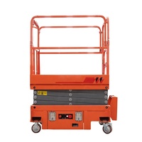 Plateforme élévatrice télescopique hydraulique portable mini 3m, capacité 500 kg, prix usine