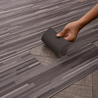 Revêtement de sol LVT insonorisant, fin et léger, en vinyle de luxe pour la rénovation d'appartements