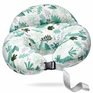 Almohada de Lactancia con Correa Ajustable en la Cintura, Almohadas Ergonómicas para Alimentar al Bebé con Funda de Algodón Lavable y Extraíble - Product Image 5