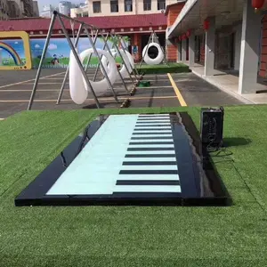 公园派对互动户外舞池RGB舞池IP67防水钢琴Led舞池