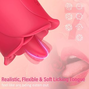 Vibrateur pour le point G avec poussées profondes et langue douce, silencieux et étanche pour un plaisir intense - Product Image 2