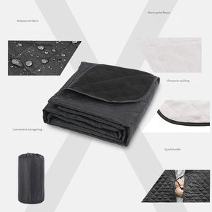 Tapete de Picnic Personalizable <span class=keywords><strong>Freesoul</strong></span> 210T Ultraligero de Forro Polar, Impermeable, con Revestimiento de Poliéster y Forro Polar Ripstop, para Actividades al Aire Libre, Senderismo y Playa - Product Image 3