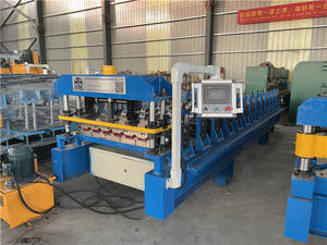 PBR 패널 및 R 패널 유압 라인 도금 AG 패널 시트 롤 성형 기계 제품형 타일 만들기 기계 - Product Image 5