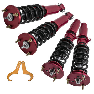 MaXpeedingrods <strong>Coilovers</strong> for BMW 5 Series <strong>E60</strong> 2004-2010 523 525 528 530 535 Shock Absorber Struts Red - Product Image 1