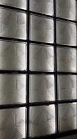 Écran de séparation en verre cristal concave-convexe, surface polie, écrans décoratifs pour la décoration intérieure moderne